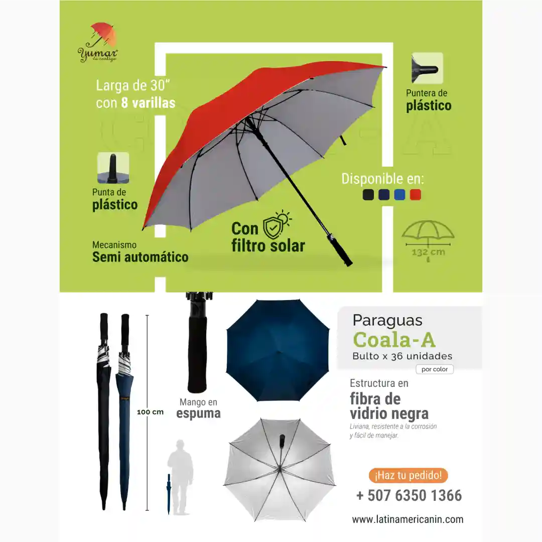 PARAGUAS-LARGO-SEMIAUTOMATICO-COALA-01.webp PARAGUAS LARGO SEMIAUTOMÁTICO COALA - Imagen 1