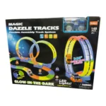 PISTA CARROS NEÓN 148 PCS PIS123