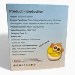 JUGUETE CÁMARA INSTANTÁNEA Y91 - Imagen 4