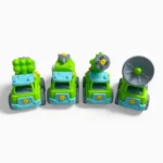 JUGUETE CARROS ROBOT ARMABLES 716 - Imagen 2